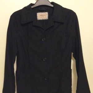Giordano Black Blazer with button